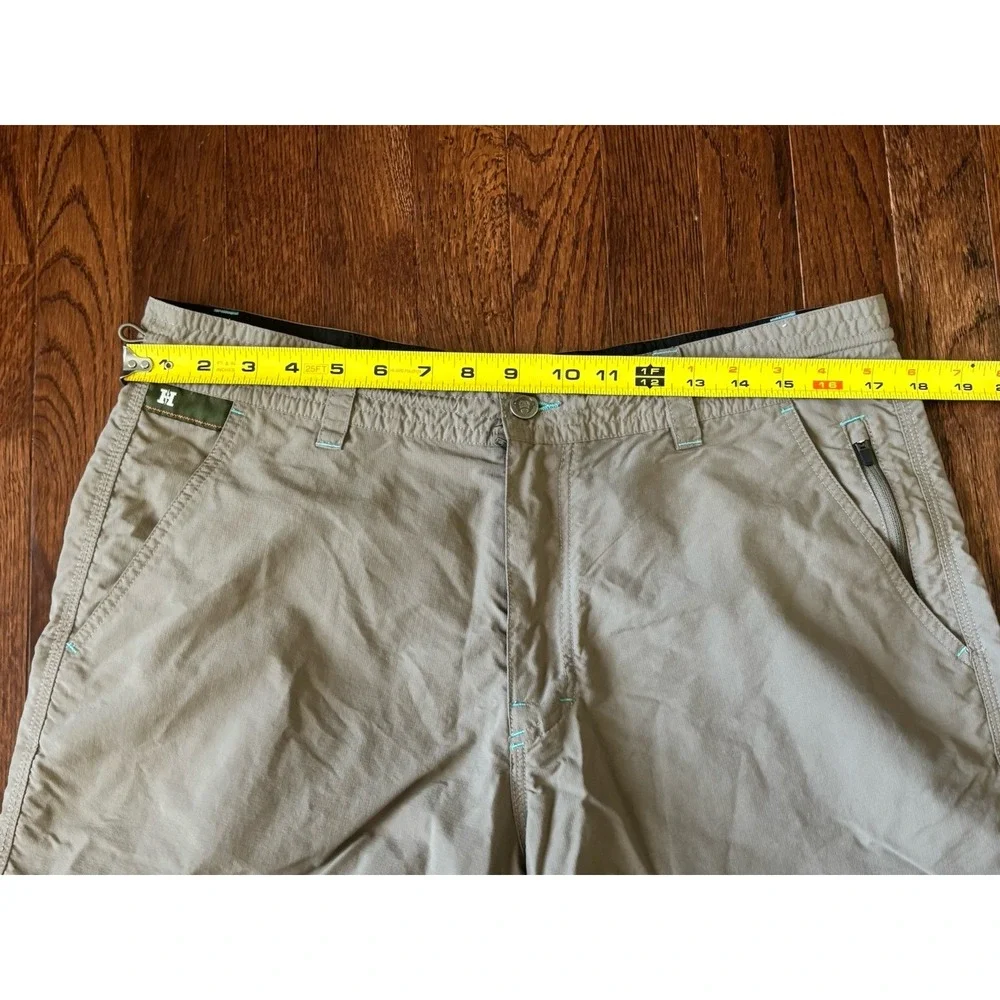 Howler Brothers Brown Nylon Unlined‎ Mens Boardshort Size 35
